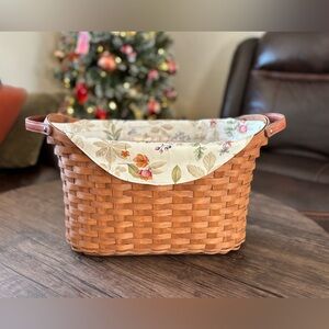 Longaberger 2006 Botanical Fields Library Basket